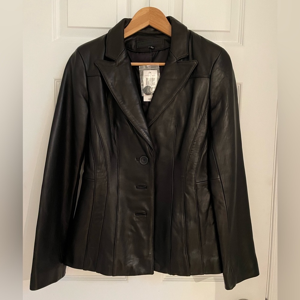 Lamb leather jacket - never been worn